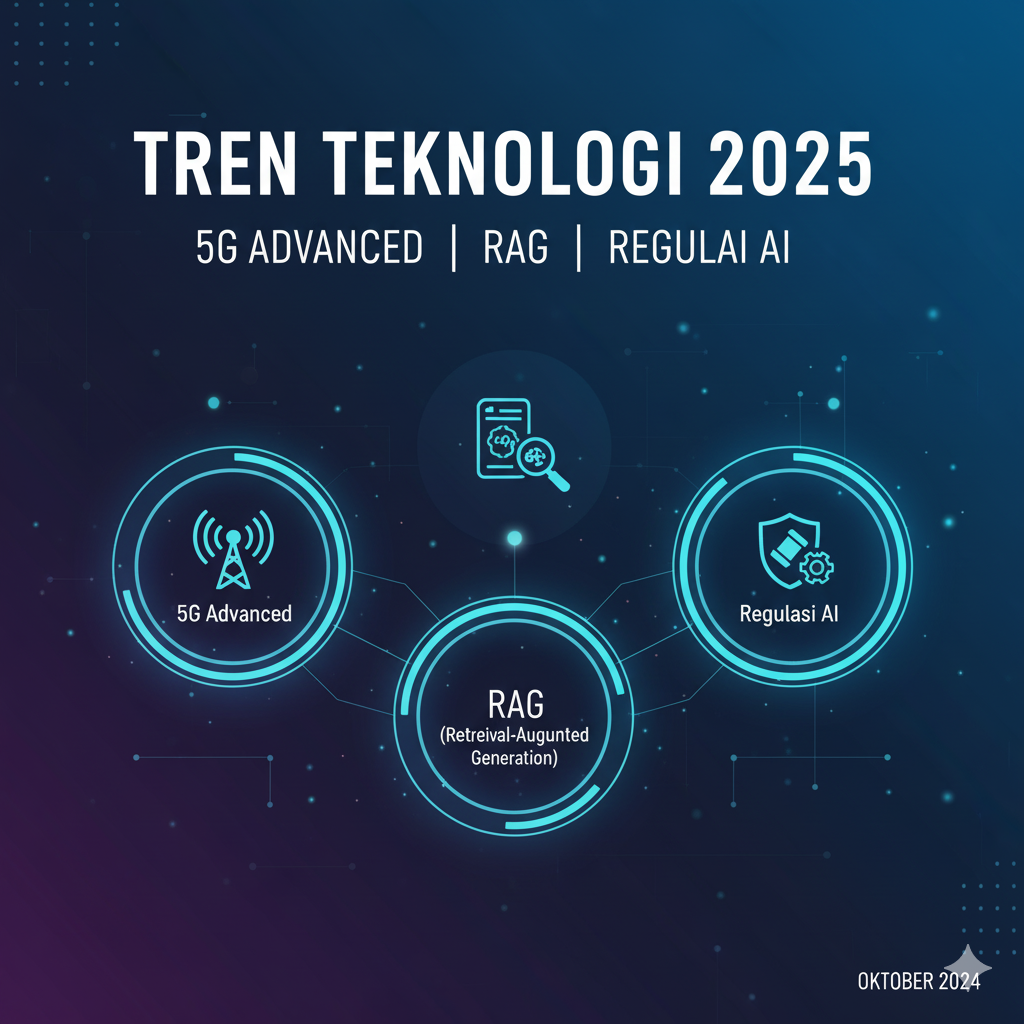 Tren Teknologi 2025: 5G Advanced, RAG, & Regulasi AI
